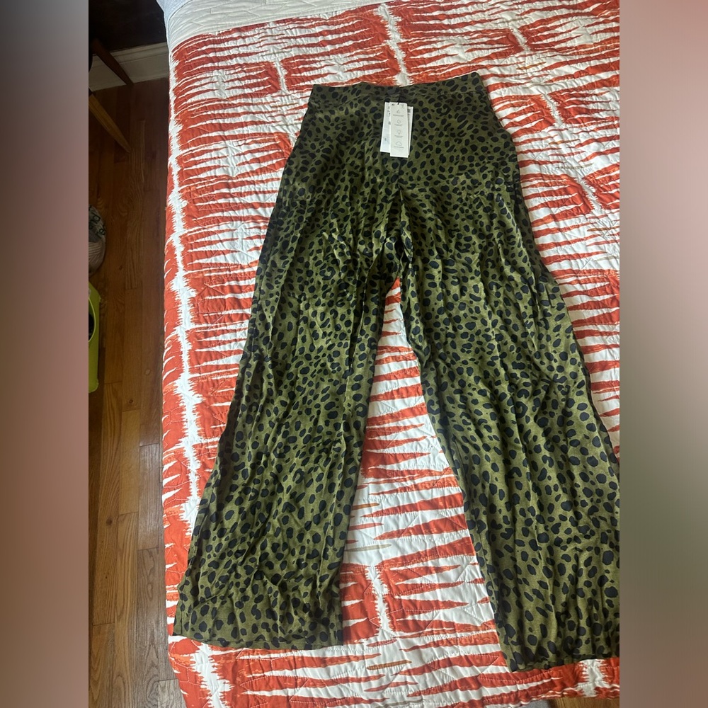 Silk slacks